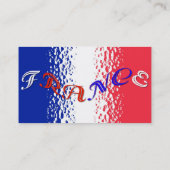 Frankreich Visitenkarte (Rückseite)