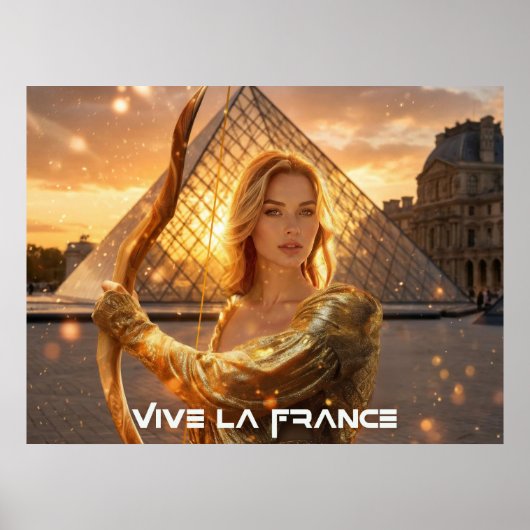 FRANKREICH - VIVE LA FRANCE POSTER (Vorne)