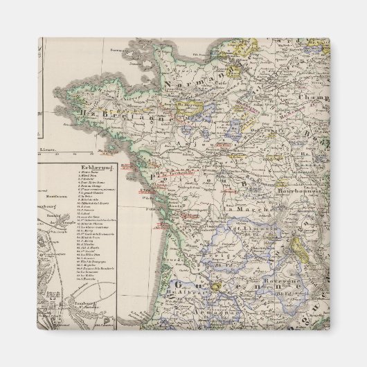 Frankreich von 1461 bis 1610 magnet (Vorne)