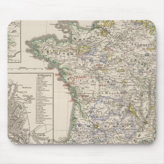 Frankreich von 1461 bis 1610 mousepad (Vorne)