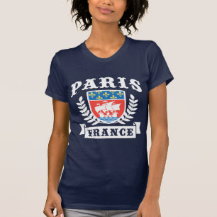 Frankreich-Wappen von Paris T-Shirt