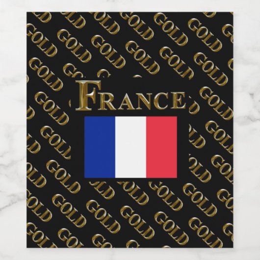FRANKREICH WEINETIKETT (Einzelnes Label)