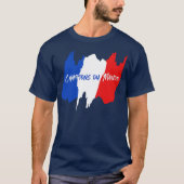 Frankreich-Welt verficht Fußball-Franzose-Sieg T-Shirt (Vorderseite)