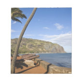 Frankreich, Wiedersehen Island, St-Denis, Aussicht Notizblock (Vorderseite)