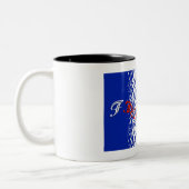 Frankreich Zweifarbige Tasse (Links)