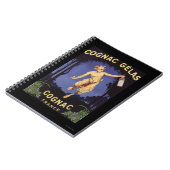 FrankreichCognac Gelas WerbeplakatFrankreich Notizblock (Linke Seite)