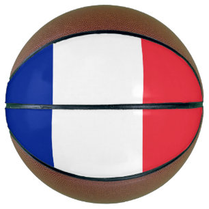 Frankreichflagge Basketball