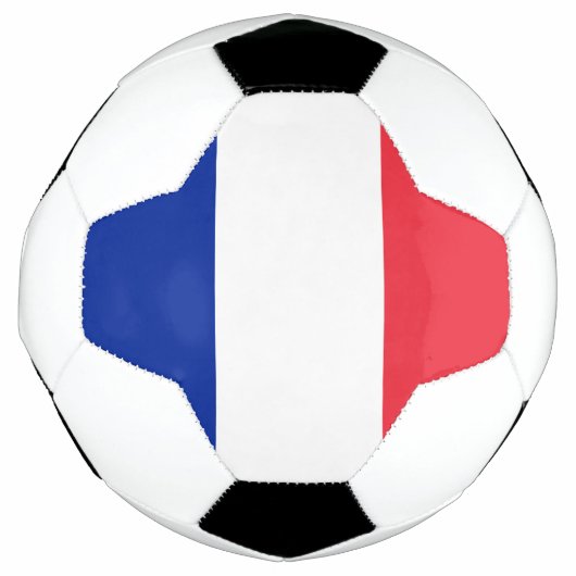 Frankreichflagge Fußball (Vorderseite)