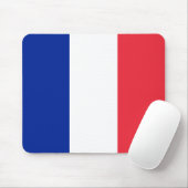 Frankreichflagge Mousepad (Mit Mouse)