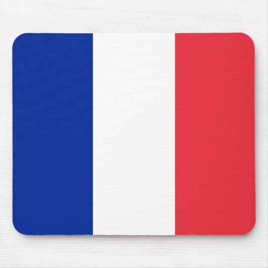 Frankreichflagge Mousepad (Vorne)