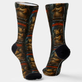 Frankreichhörnchen Socken (Gewinkelt)