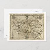 FrankreichPanoramakarteFrankreich Postkarte (Vorne/Hinten)