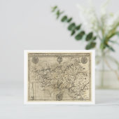 FrankreichPanoramakarteFrankreich Postkarte (Stehend Vorderseite)