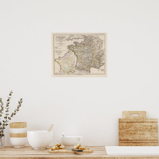 Frankreichs älteste religiöse Religion Poster (Küche)