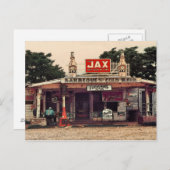 Frankreichs Bar Postkarte (Vorne/Hinten)