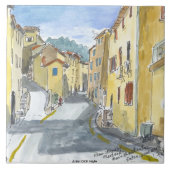 Frankreichstreetscape-dekorative Fliese (Vorderseite)