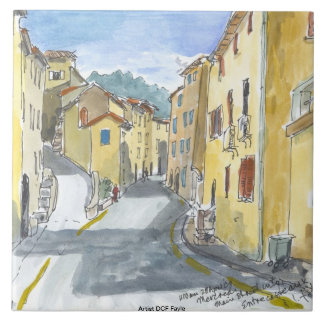 Frankreichstreetscape-dekorative Fliese