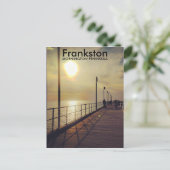 Frankston Pier, Victoria, Australien Postkarte (Stehend Vorderseite)