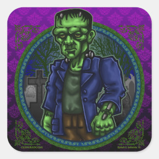 Franky Monster Design Aufkleber