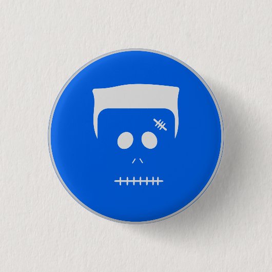 Franky Zombie Logo Button (Vorderseite)