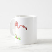 Frannie Flamingo Kaffeetasse (Vorderseite Links)