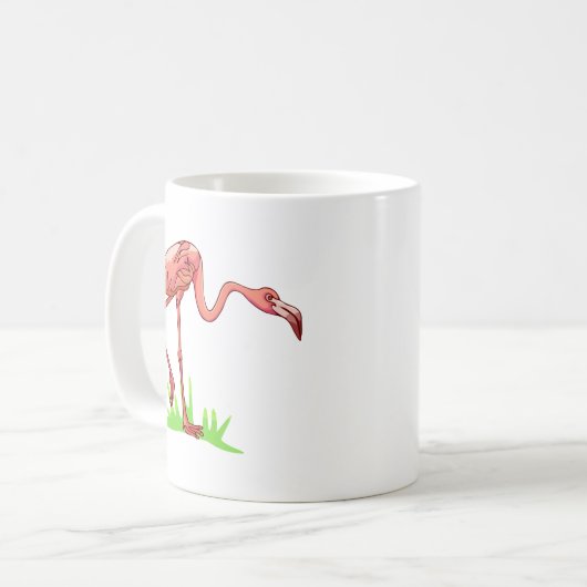 Frannie Flamingo Kaffeetasse (Vorderseite Links)