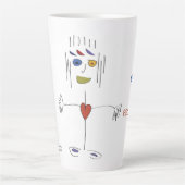 "Frannie" - Offen für die Aufnahme der Tasse (Vorderseite)