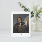 Frans Hals #171 - Fine Art Postcard Postkarte (Stehend Vorderseite)