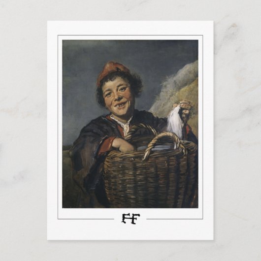Frans Hals #171 - Fine Art Postcard Postkarte (Vorderseite)