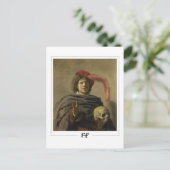 Frans Hals #197 - Fine Art Postcard Postkarte (Stehend Vorderseite)