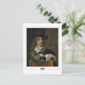 Frans Hals #23 - Fine Art Postcard Postkarte (Stehend Vorderseite)