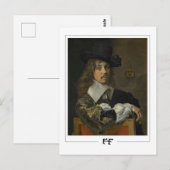 Frans Hals #23 - Fine Art Postcard Postkarte (Vorne/Hinten)