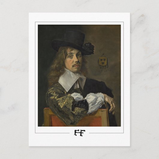 Frans Hals #23 - Fine Art Postcard Postkarte (Vorderseite)