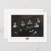 Frans Hals #246 - Fine Art Postcard Postkarte (Vorne/Hinten)