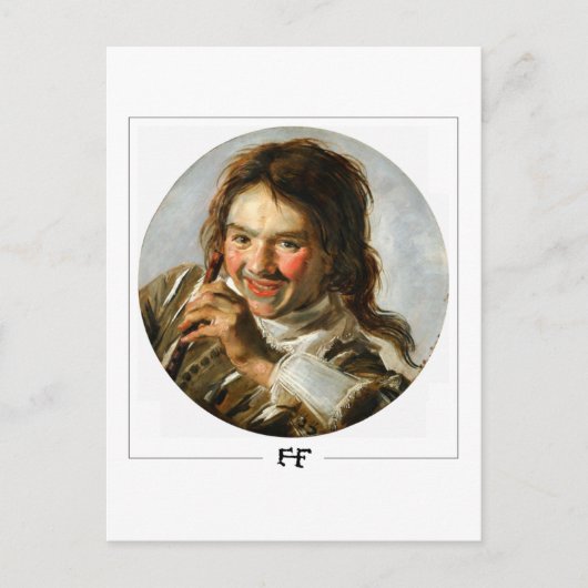 Frans Hals #262 - Fine Art Postcard Postkarte (Vorderseite)