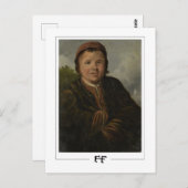 Frans Hals #268 - Fine Art Postcard Postkarte (Vorne/Hinten)