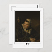 Frans Hals #282 - Fine Art Postcard Postkarte (Vorne/Hinten)