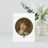 Frans Hals #284 - Fine Art Postcard Postkarte (Stehend Vorderseite)