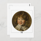 Frans Hals #284 - Fine Art Postcard Postkarte (Vorne/Hinten)