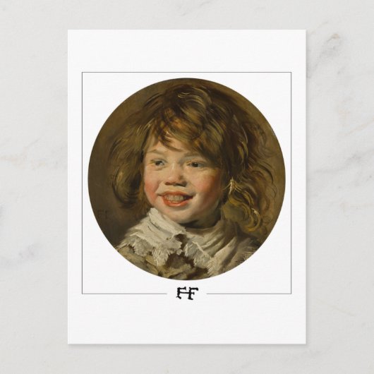 Frans Hals #284 - Fine Art Postcard Postkarte (Vorderseite)