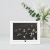 Frans Hals #28 - Fine Art Postcard Postkarte (Stehend Vorderseite)