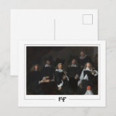 Frans Hals #28 - Fine Art Postcard Postkarte (Vorne/Hinten)