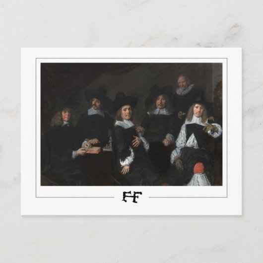 Frans Hals #28 - Fine Art Postcard Postkarte (Vorderseite)