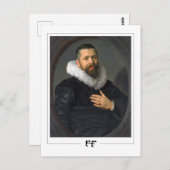 Frans Hals #294 - Fine Art Postcard Postkarte (Vorne/Hinten)
