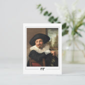 Frans Hals #2 - Kunstpostkarte Postkarte (Stehend Vorderseite)