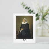 Frans Hals #303 - Fine Art Postcard Postkarte (Stehend Vorderseite)