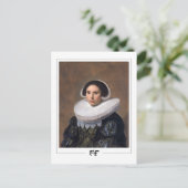 Frans Hals #42 - Fine Art Postcard Postkarte (Stehend Vorderseite)