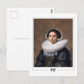 Frans Hals #42 - Fine Art Postcard Postkarte (Vorne/Hinten)