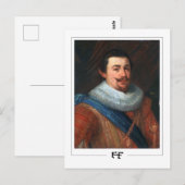 Frans Hals #7 - Fine Art Postcard Postkarte (Vorne/Hinten)