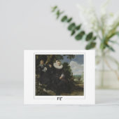 Frans Hals #82 - Fine Art Postcard Postkarte (Stehend Vorderseite)